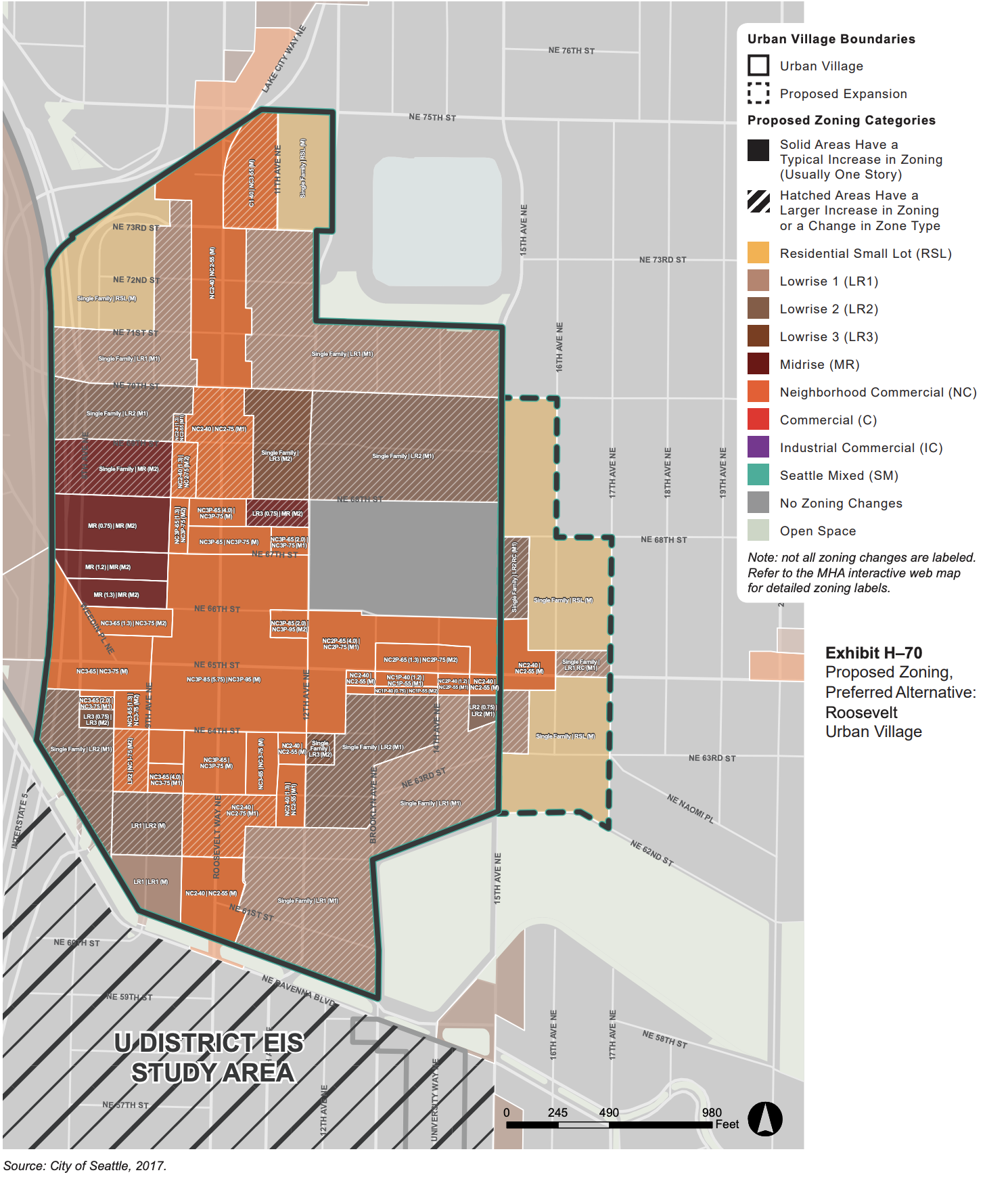 MHA: re-zoning & expansion of the Roosevelt Urban Village