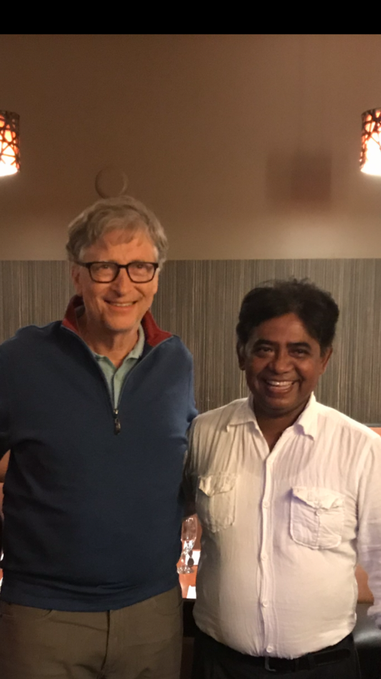Bill Gates at Bengal Tiger