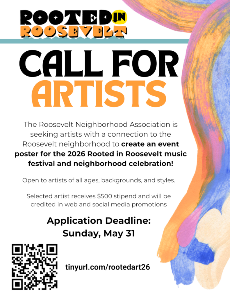 Rooted in Roosevelt 2026 Call for Artists