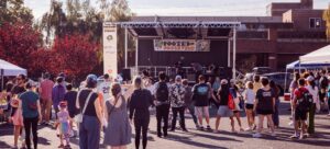 Scenes from Rooted in Roosevelt 2025: eagerly awaiting the next band